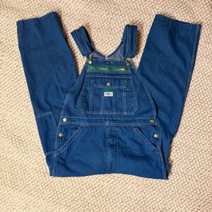 Liberty Blue Denim Overalls size 32x30